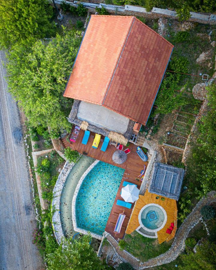 Ambar Evleri Villa Kalkan Buitenkant foto