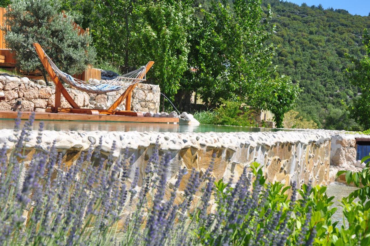 Ambar Evleri Villa Kalkan Buitenkant foto
