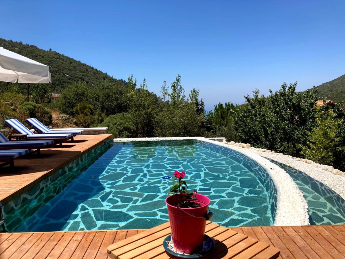 Ambar Evleri Villa Kalkan Buitenkant foto