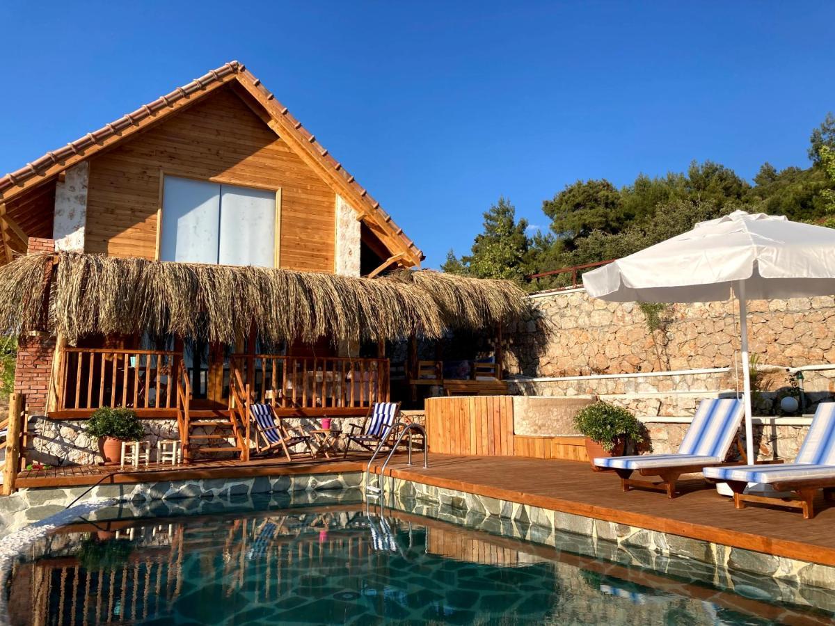 Ambar Evleri Villa Kalkan Buitenkant foto