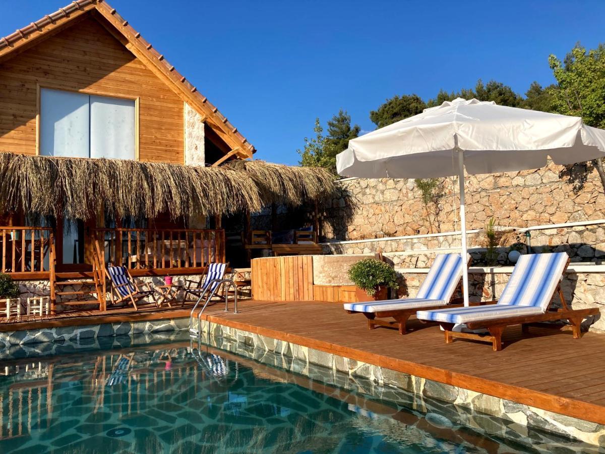 Ambar Evleri Villa Kalkan Buitenkant foto
