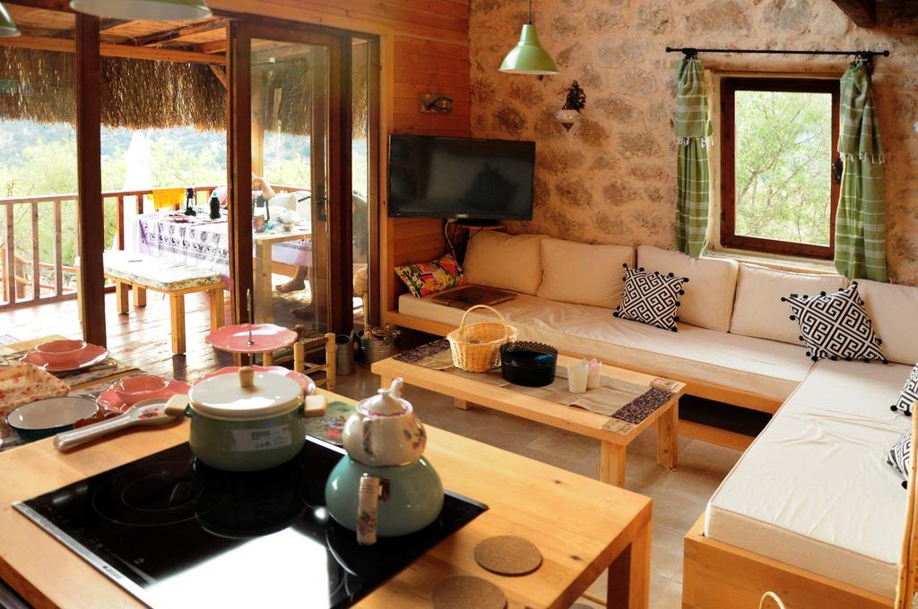 Ambar Evleri Villa Kalkan Buitenkant foto
