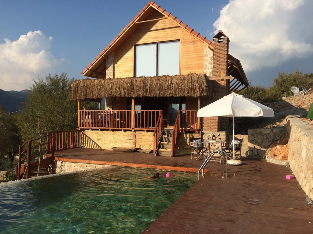 Ambar Evleri Villa Kalkan Buitenkant foto
