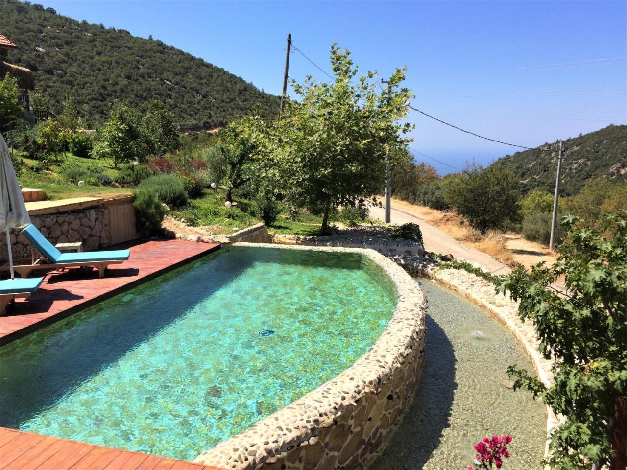 Ambar Evleri Villa Kalkan Buitenkant foto