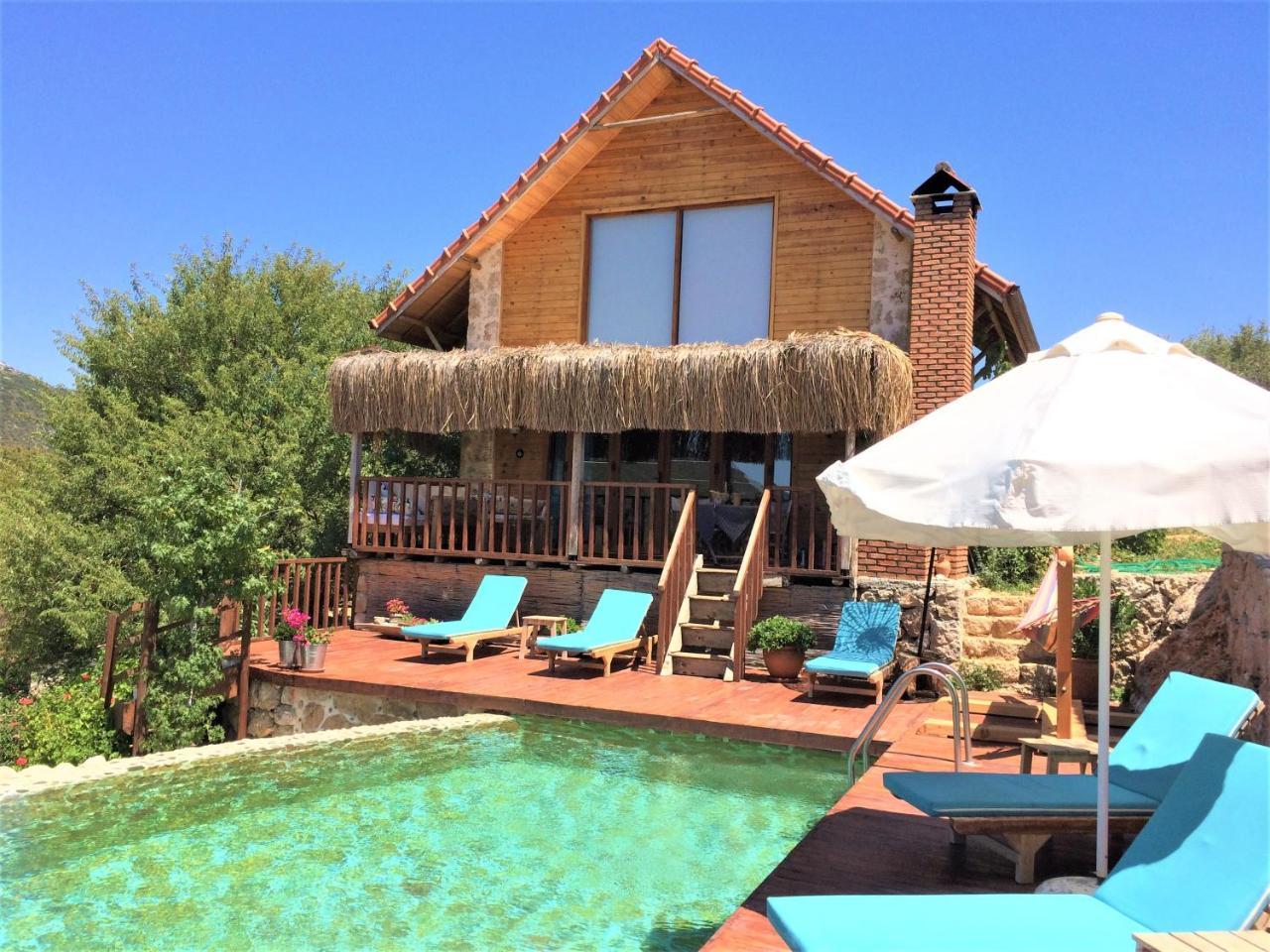 Ambar Evleri Villa Kalkan Buitenkant foto